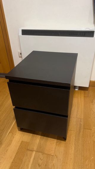 Mesita de noche 2 cajones