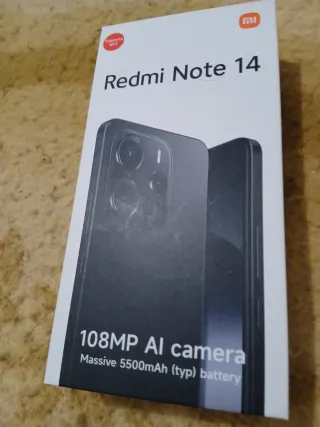 Xiaomi Redmi Note 14 Negro