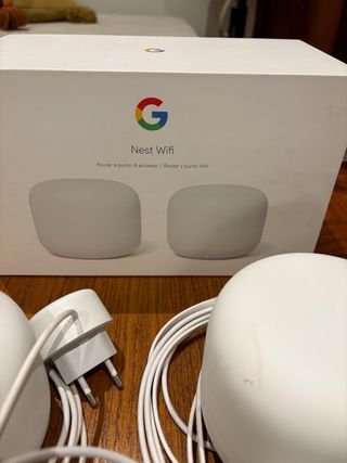 Google Nest Wifi Router y Punto Wifi