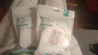 20 Mascarillas FFP2 KN95 protección 5 capas