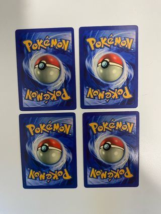 Lote 4 Cartas Pokémon GX Arcoíris