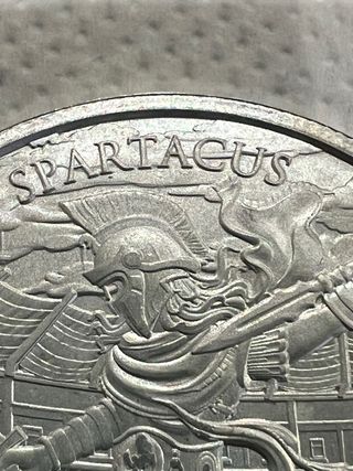 Onza Plata Spartacus Legendary Warriors
