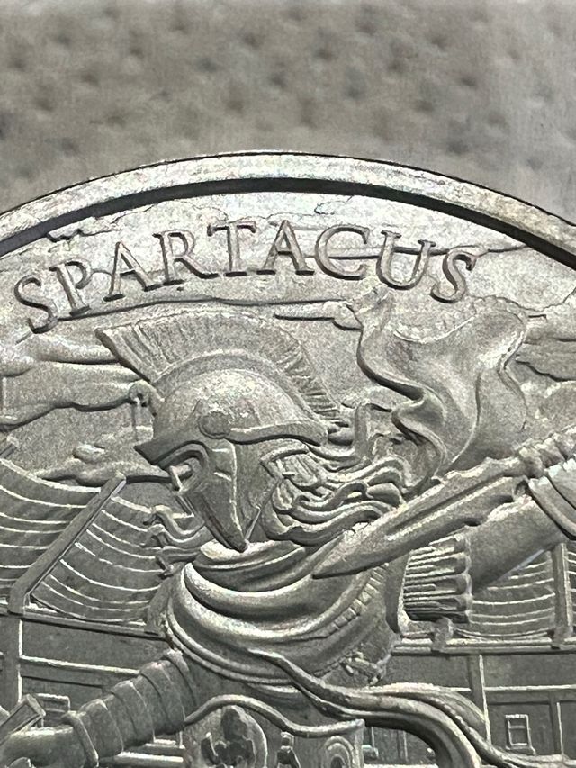 Onza Plata Spartacus Legendary Warriors