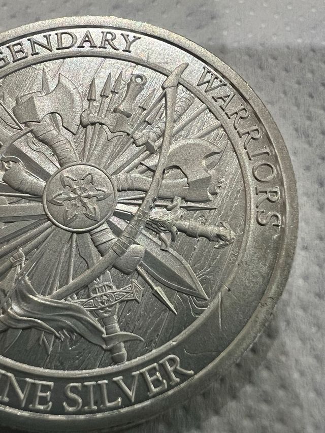 Onza Plata Spartacus Legendary Warriors