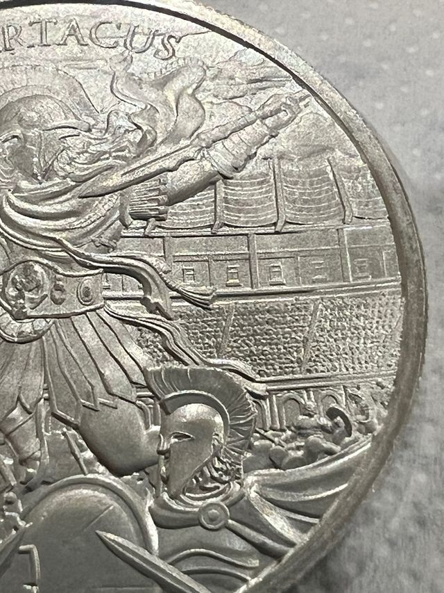 Onza Plata Spartacus Legendary Warriors
