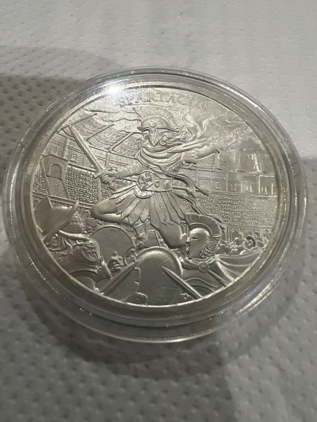 Onza Plata Spartacus Legendary Warriors