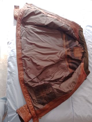 Chaqueta/Cazadora Cuero Hombre Massimo Dutti