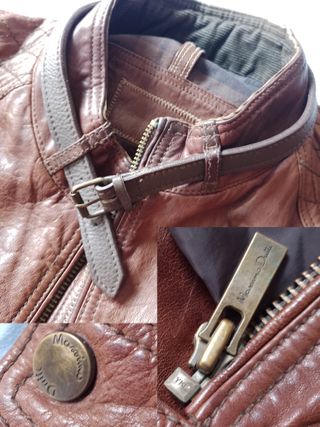 Chaqueta/Cazadora Cuero Hombre Massimo Dutti