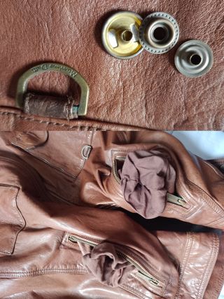 Chaqueta/Cazadora Cuero Hombre Massimo Dutti