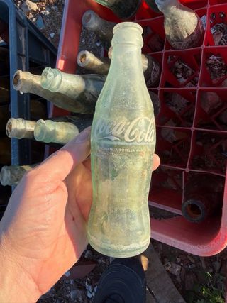 Bottiglie Fanta e Coca-Cola Anni 70/80