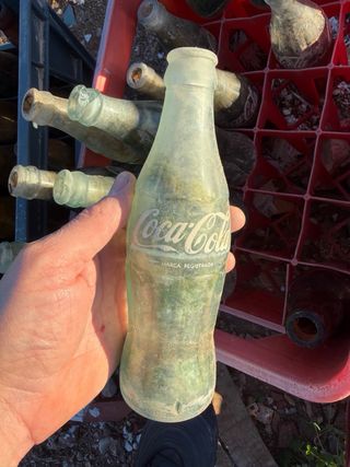 Bottiglie Fanta e Coca-Cola Anni 70/80