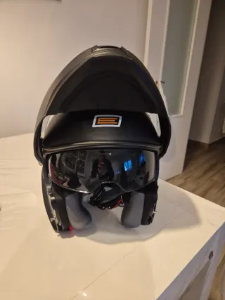 Casco Integral Modular Talla M Negro