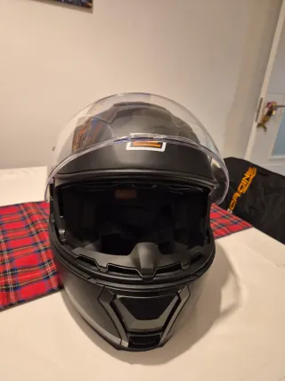 Casco Integral Modular Talla M Negro