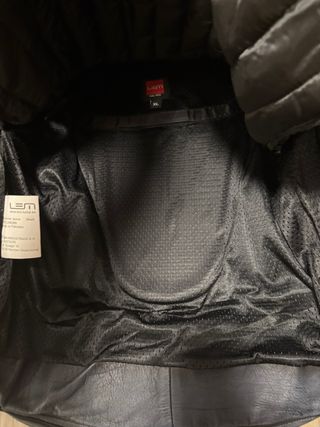 Chaqueta de cuero estilo moto , nueva