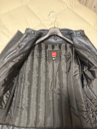 Chaqueta de cuero estilo moto , nueva