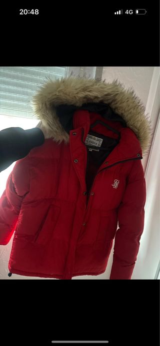 Chaqueta siksilk Roja Talla M