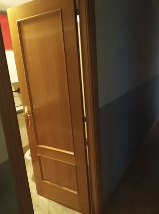 Puertas madera haya maciza