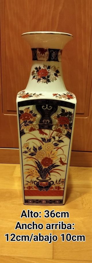 Jarrón Japonés Satsuma Cerámica Antiguo