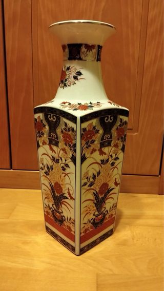 Jarrón Japonés Satsuma Cerámica Antiguo