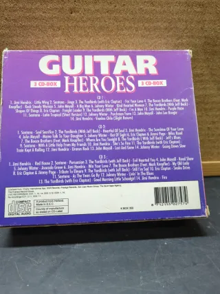 Colección 3 CDs Guitar Heroes