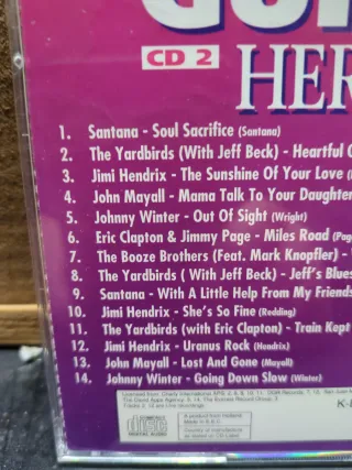 Colección 3 CDs Guitar Heroes