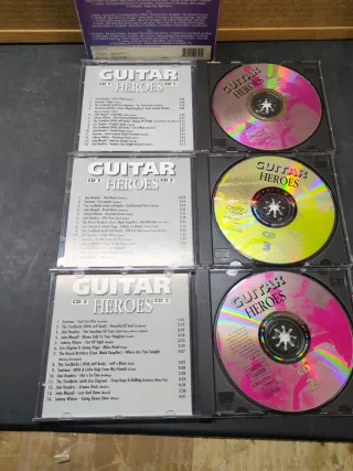 Colección 3 CDs Guitar Heroes