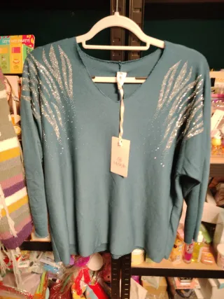 Abrigo rosa/morado de pelo sintético