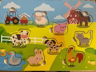 Puzzle Madera Niños encajables