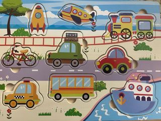 Puzzle Madera Niños encajables