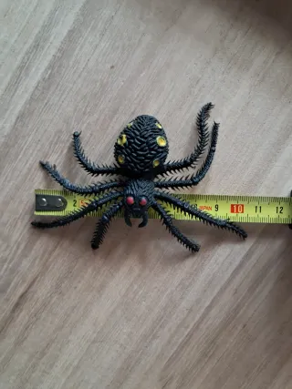 Araña Goma Vintage Gigante Hong Kong