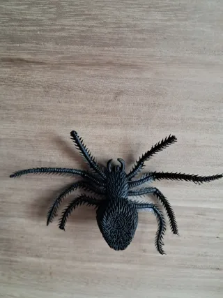 Araña Goma Vintage Gigante Hong Kong