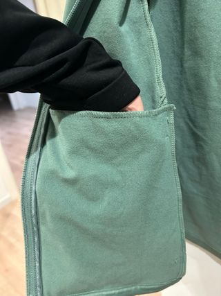 Sudadera Joma Verde Mujer. Talla L justa.