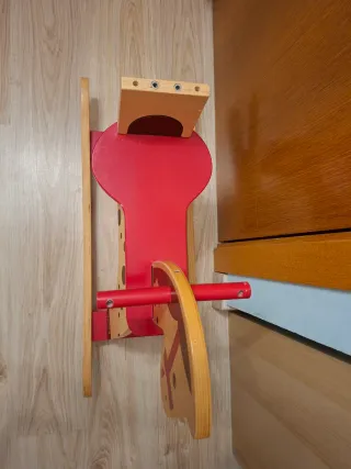 Caballito balancín de madera Janod