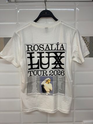 Camiseta Rosalía Lux Tour 2026 Talla XS