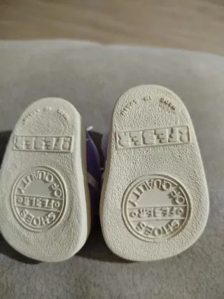 Zapatos Muñeca BabyFeber Morados