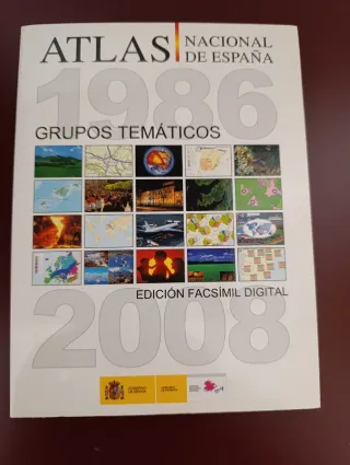 Atlas nacional España  Grupos temáticos  1986/2008