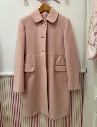 Cappotto donna rosa