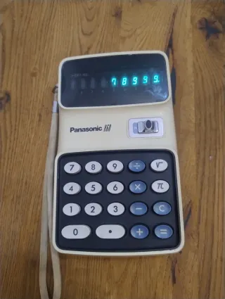 Calculadora Panasonic antigua