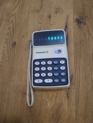 Calculadora Panasonic antigua