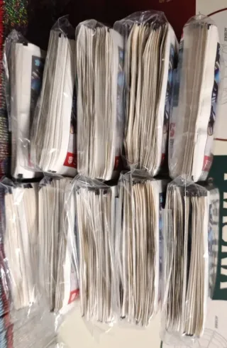 500 Sobres Topps Transformers + 6 album vacíos