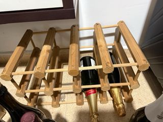 Botellero de madera para vinos