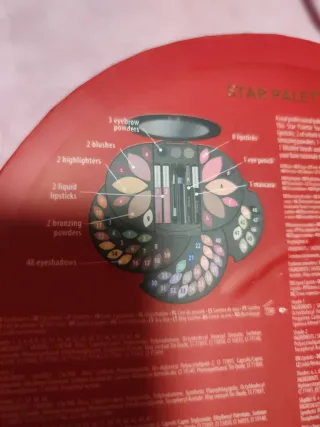 Estuche Maquillaje Douglas Star Palette Nuevo