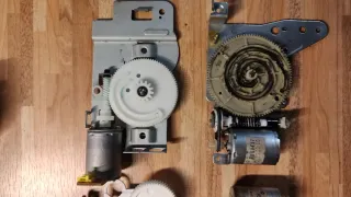 Lote motores eléctricos 6/9/12/24Vdc