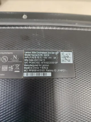 Chromebook Lenovo 300e 32 GB