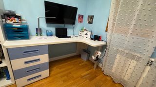 Cama juvenil con cajones y colchón