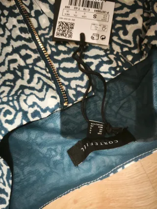 Mono azul Cortefiel nuevo talla S