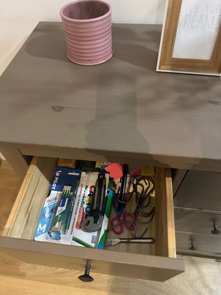 Aparador madera 4 cajones grandes y 4 pequeños