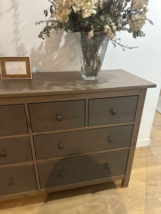 Aparador madera 4 cajones grandes y 4 pequeños