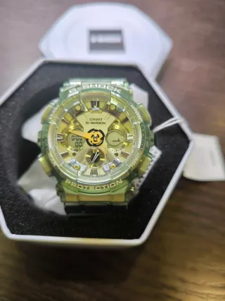 Casio G-SHOCK GMA GS 120 Verde Nuevo con etiquetas