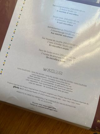 Set Copripiumino Matrimoniale RUGGERI